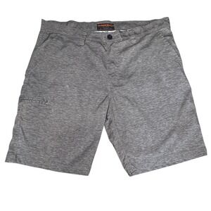 Hawke &‎ Co Shorts Mens 36 Performance Stretch Gray Heathered Gorpcore Active